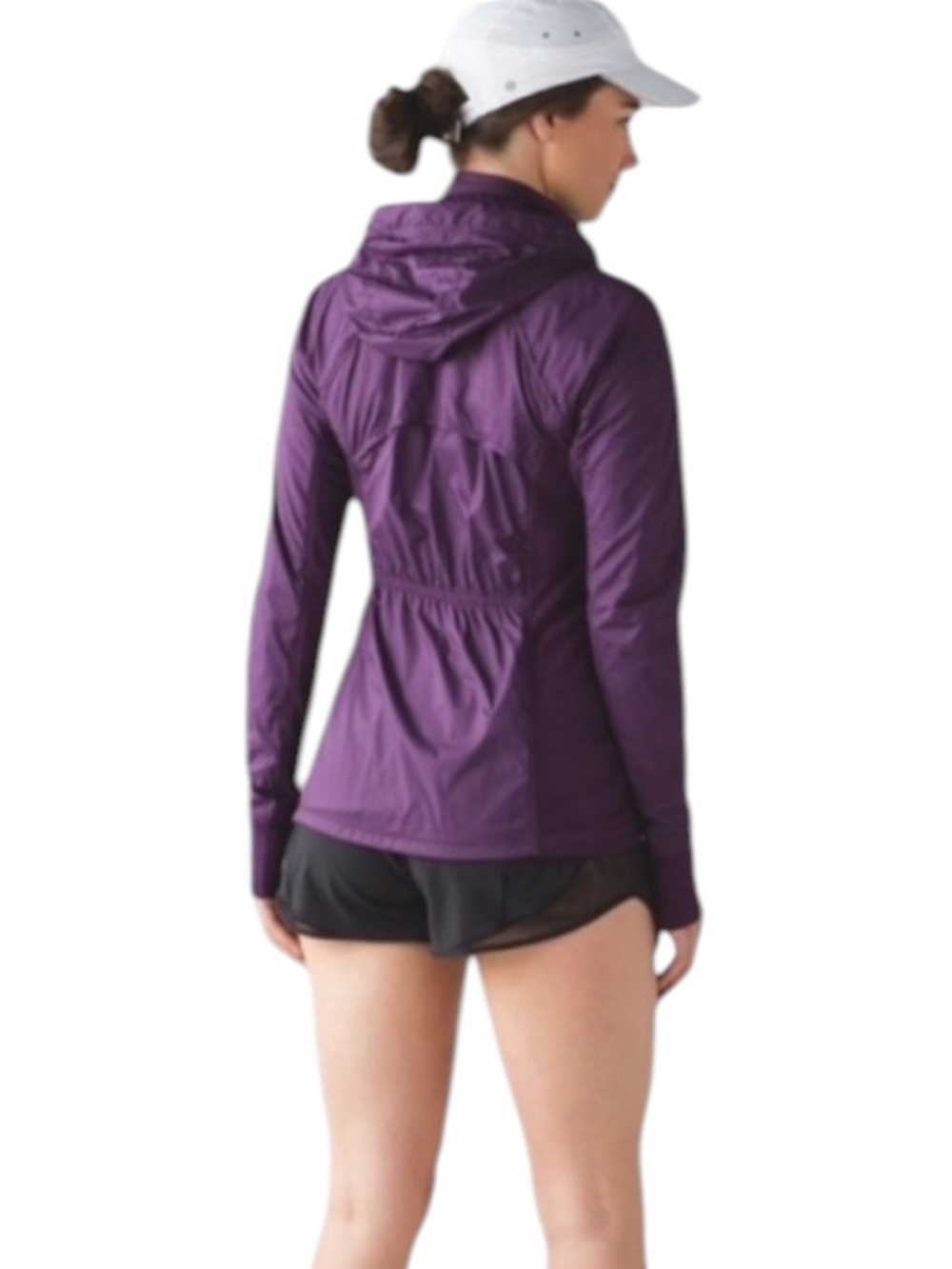 Lululemon Rush Hour Jacket Darkest Magenta Size 6
